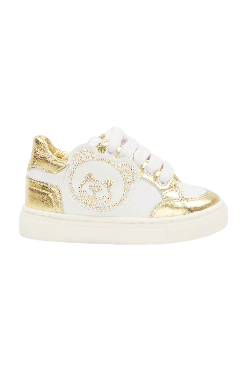 Moschino Bären-Sneaker mit Strass Mädchen Schuhe Kinder