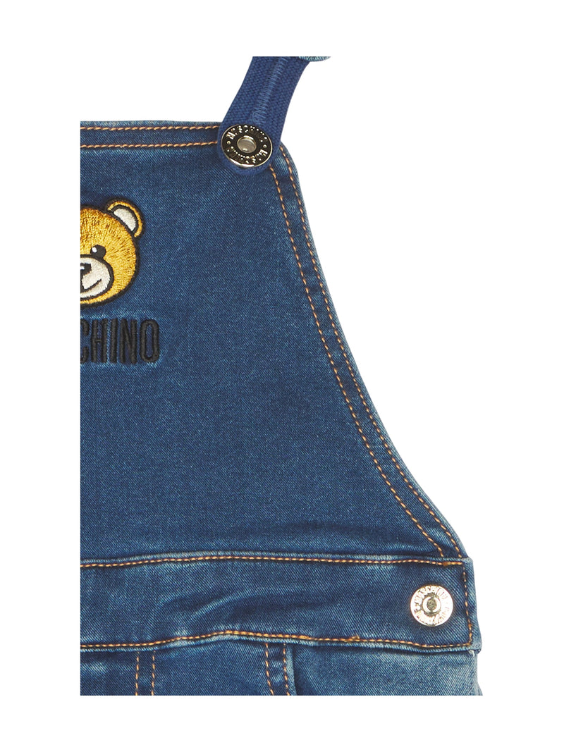 Moschino Short Latzhose Jeans