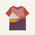 finkid TANSSI Jersey Kurzarmshirt mit Landschaftsprint-T-Shirts & Tops 90/100