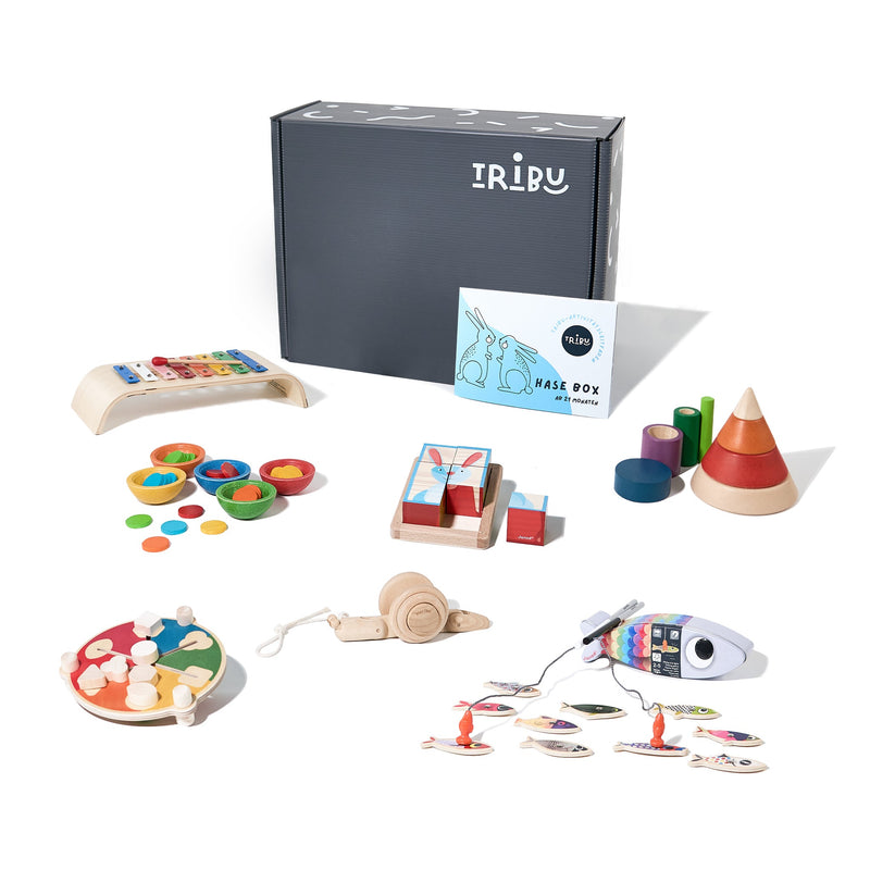 Hase Spielzeugbox • ab 21 Monate+