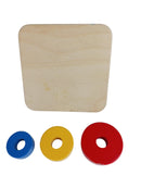 Motorikspielzeug Babyspielzeuge Spielen & Lernen Motorik Holzspielzeug Paul and Lori Rear Image Second Hand