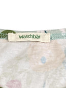 Waschbär T-Shirt Blumen