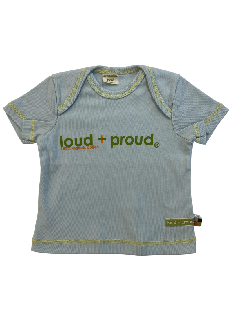 Loud + Proud Baby T-Shirt 50 | 00m, 56 | 01m