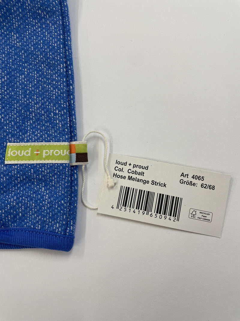 Loud + Proud Hose Melange Strick 62 | 03m, 68 | 06m