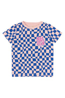 The New | T-Shirt | Silver Pink AOP