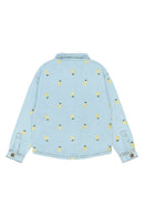The New | Overshirt | Light Blue Denim EMB