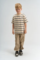 The New | T-Shirt | Gardenia Striped