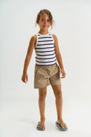The New | Top | Navy Blazer Striped