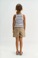 The New | Top | Navy Blazer Striped