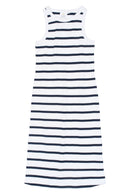 The New | Kleid| Navy Blazer Striped