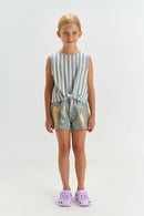 The New | Top | Forever Blue Striped