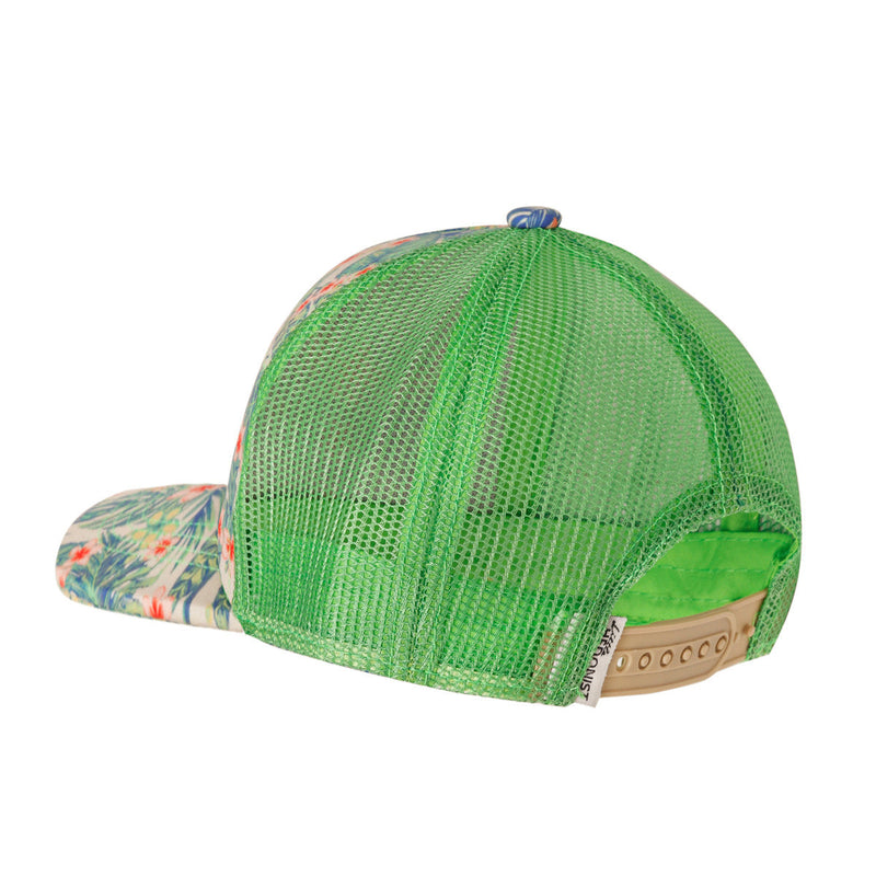 Little Hedonist Trucker Cap for boys and girls. Made from recycled polyester. Sustainable kids clothing.