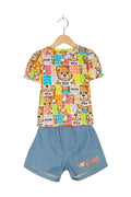 Moschino Set T-Shirt Shorts