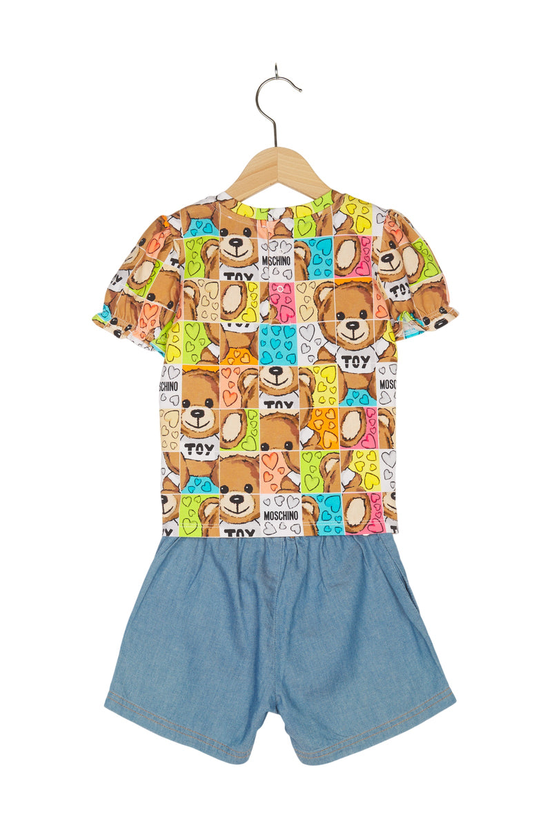 Moschino Set T-Shirt Shorts