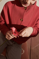 Tamina Sweater in Traubenfarben für Kinder