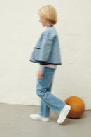 Taza Jacke in denim-blau für Kinder 158/164