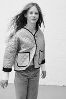 Taza Jacke in denim-blau für Kinder 158/164