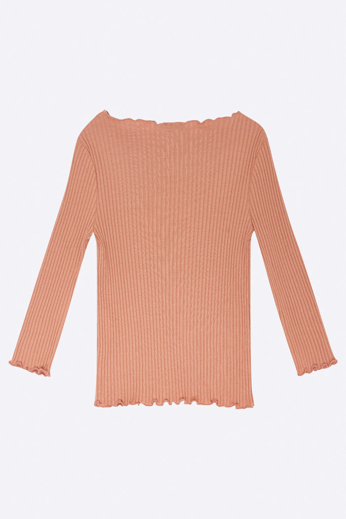 Tina Longsleeve in dusty pink für Kinder