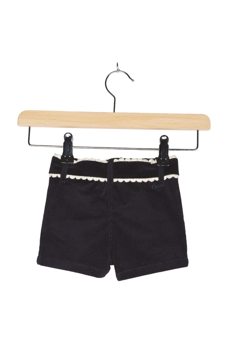 Chloe Shorts Kord Schleife