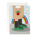 redfries Klappkarten mit Umschlag