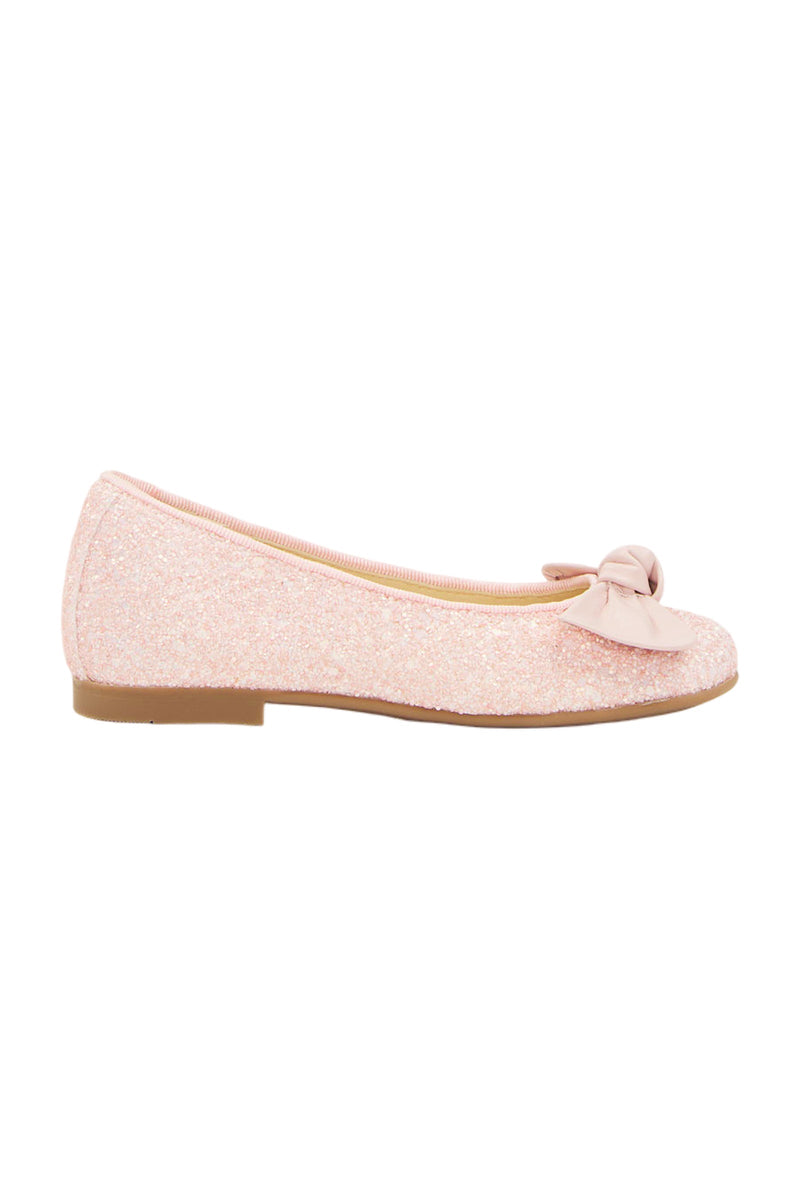 Andanines Ballerina-Glitzer Mädchen Schuhe Kinder