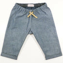 kronjuwel Babyhose 74/80 blau 100% Baumwolle Upcycling