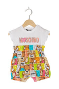 Moschino Playsuit Strampler Kurz Bär