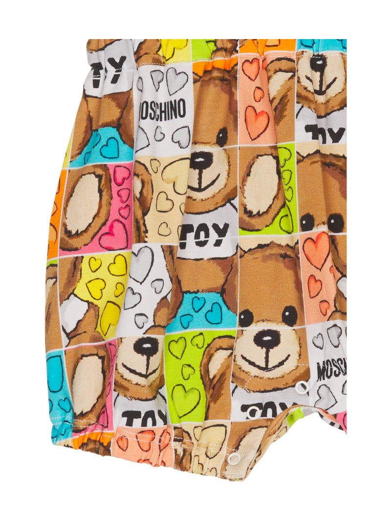 Moschino Playsuit Strampler Kurz Bär