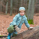 Finkid PIKKU WINTER SPORT – Winteroverall mit Umschlagbündchen raspberry/sable