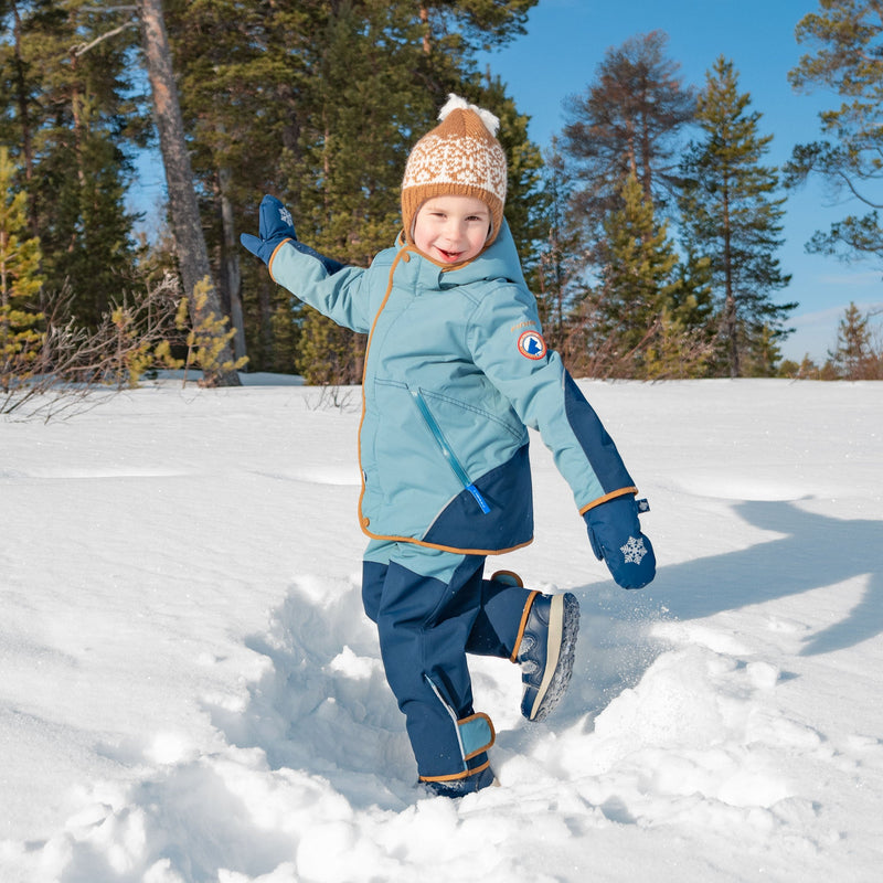 Finkid TALVINEN HUSKY – Sportlicher Winterparka mit abnehmbarer Kapuze seaport/navy