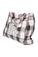 Lala Berlin Shopper Handtasche Cali Check Pink Blush