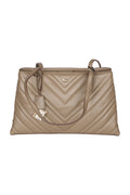 DKNY Madison Handtasche Schultertasche Beige Nappeleder