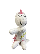 WHO SAID Handgehäkeltes Kuscheltier Einhorn