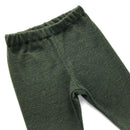 kronjuwel Wollhose 92/98 olivegrün 100% Merinowolle Upcycling