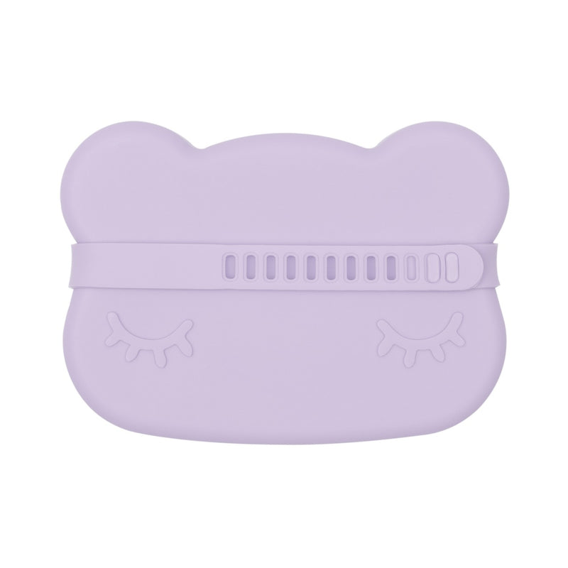 We Might Be Tiny - Snackie Lunchbox Bear "purple"