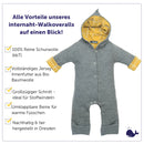 Wollwalkanzug Baby Grau - Die Vorteile eines internaht-Walkoveralls auf einen Blick