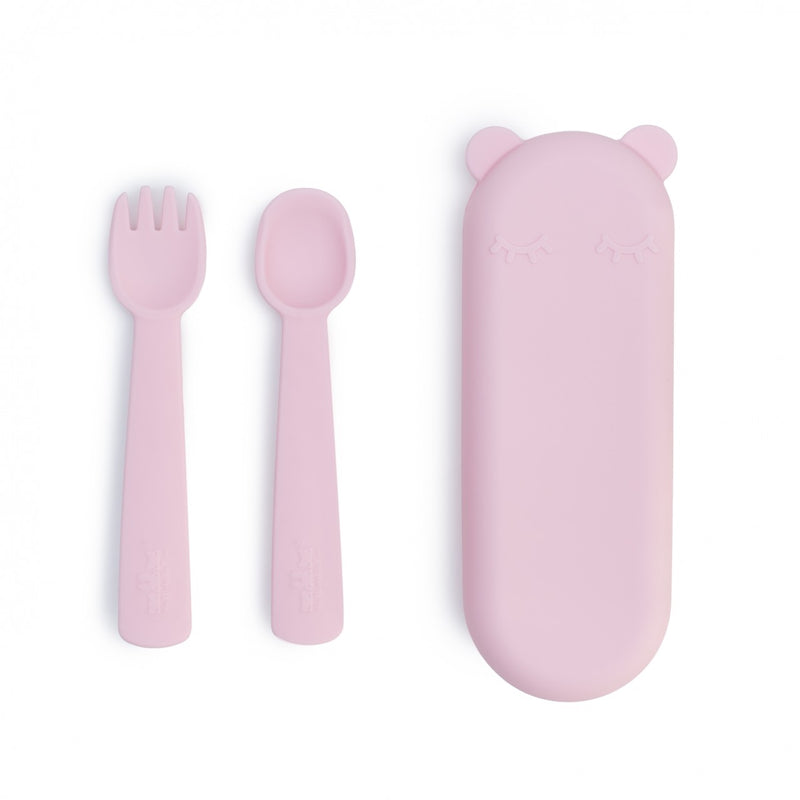 We Might Be Tiny - Besteck-Set "Feedie Fork & Spoon" powder pink