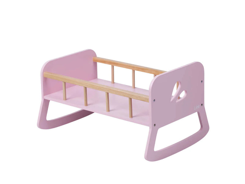 MOOVER - LINE doll bed (light pink)