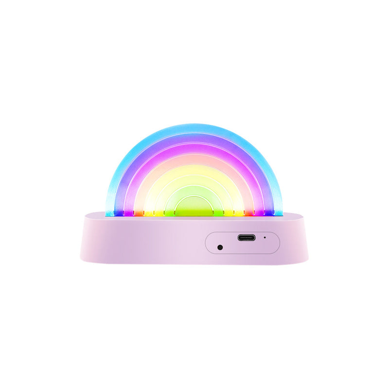LALARMA – LAMPE "DANCING RAINBOW" MIT FARBWECHSEL (LILA)