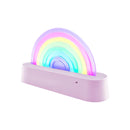 LALARMA – LAMPE "DANCING RAINBOW" MIT FARBWECHSEL (LILA)