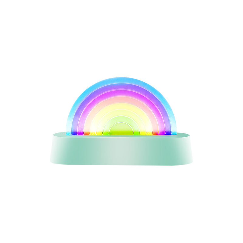 LALARMA – LAMPE "DANCING RAINBOW" MIT FARBWECHSEL (MINT)