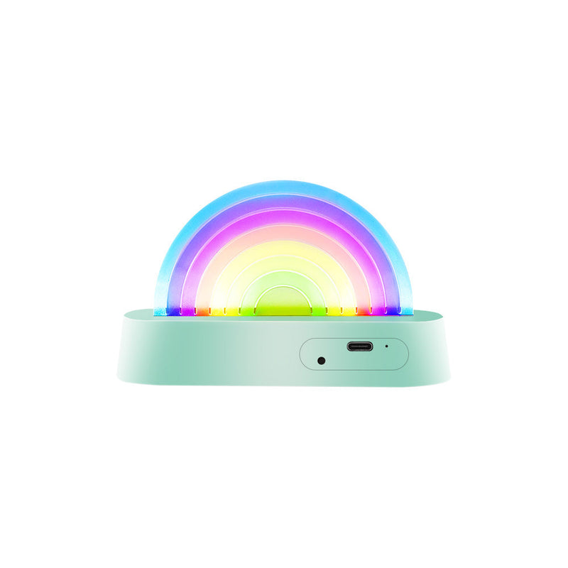 LALARMA – LAMPE "DANCING RAINBOW" MIT FARBWECHSEL (MINT)