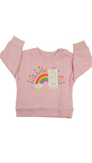 WHOSAID Regenbogen Pullover 86/92