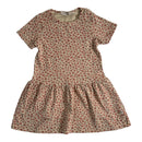 Kurzarm Kleid Flowers (86)