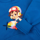 WHOSAID Kapuzenpullover Hoch oben über den Wolken 98-104