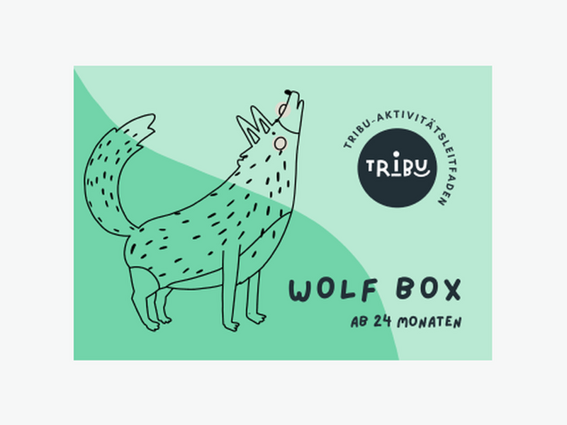 Wolf toy box • from 24 months+