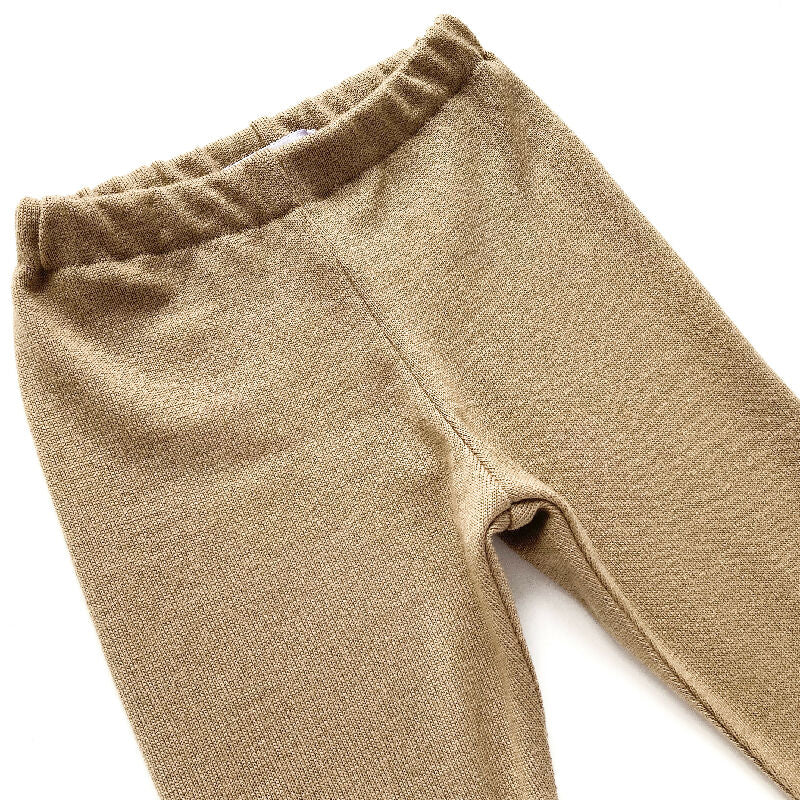 kronjuwel Merinowollhose Größe 98/104 beige Upcycling