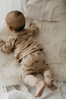 Rainbow Wrap-Top | Cappuccino