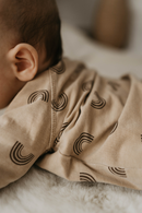 Rainbow Wrap-Top | Cappuccino