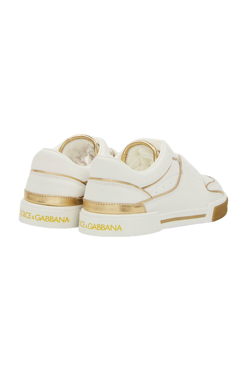 Dolce & Gabbana Flash-Sneaker metallic Mädchen Schuhe Kinder